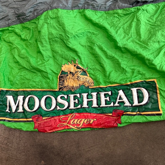 Moosehead Canadian Lager!  Promotional Logo nylon beer Hammock!  Great Shape! - Picture 2 of 5
